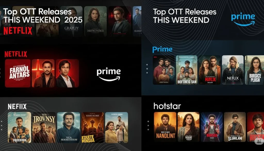Top OTT Releases for This Weekend Netflix, Prime, Hotstar scoopok.com Top OTT Releases for This Weekend Netflix, Prime, Hotstar