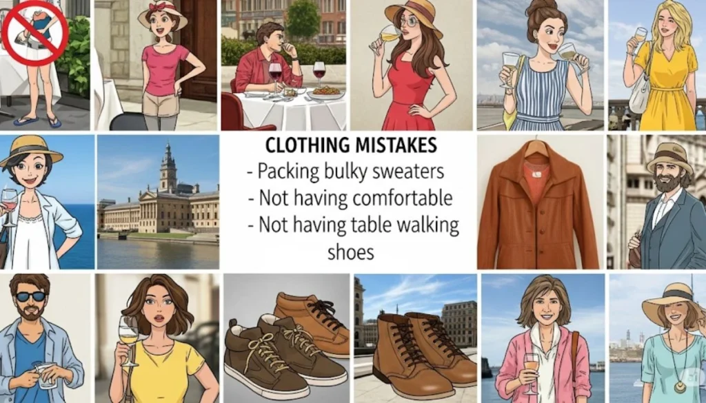 7 Clothing Mistakes Avoid on Your European Summer Trip scoopok.com Why Your Outfit Matters on a European Summer Trip