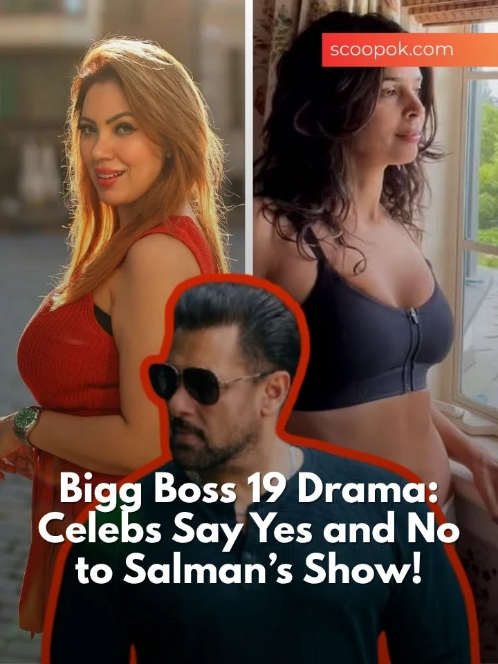Bigg Boss 19: Who’s In, Who’s Out? Shocking Reveals Await! scoopok.com Bigg Boss 19 Drama Celebs Say Yes and No to Salman’s Show!