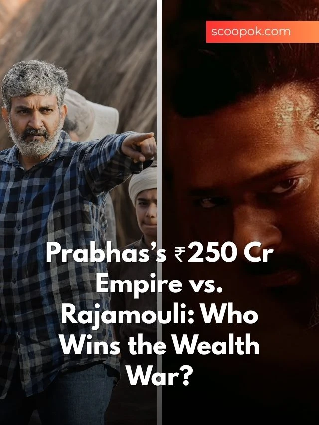 Who Has a Higher Net Worth: Rajamouli or Prabhas? scoopok.com Prabhas’s ₹250 Cr Empire vs